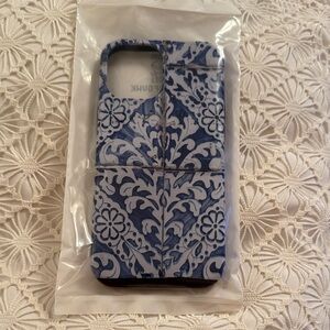 Elegant Blue Floral  iPhone 15 pro max Case